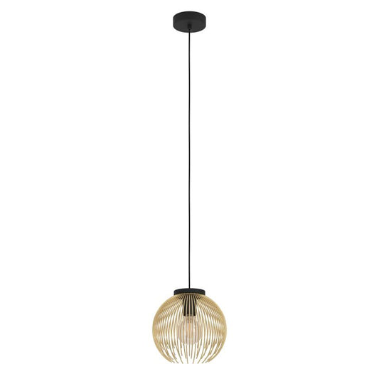 Venezuela Gold Wire Pendant Light