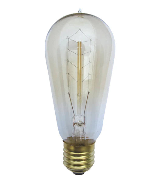 25W Incandescent Pear Filament Globe