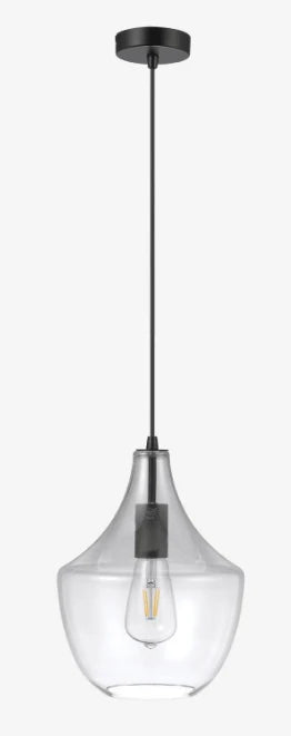 Sail 1 Light Modern Glass Pendant Light