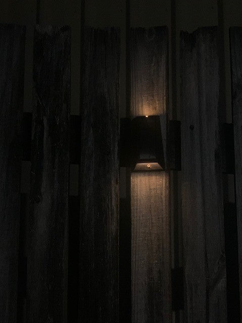 Solar Powered 1.5w LED RGB Up/Down Light