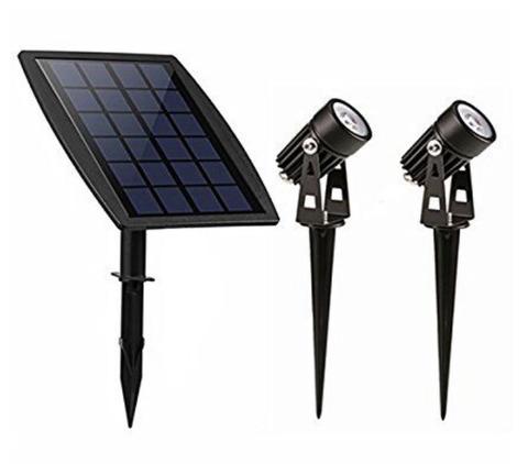Solar Powered LED Garden Spike Set