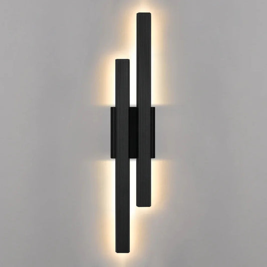 Ostel LED Ribbed Wall Exterior Light