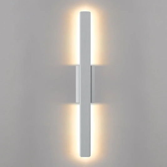 Ostel LED Ribbed Wall Exterior Light