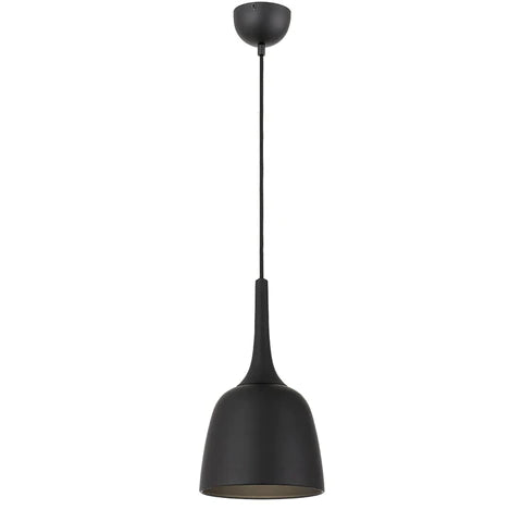Polk 1Lt Brushed Metal Pendant Light
