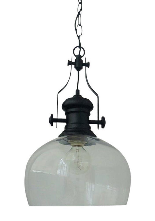 Glass Hampton's Chain Pendant Light