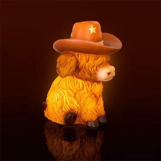 Highland Cow Table Lamp