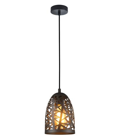 Escama 1Lt Iron Cage Pendant Light