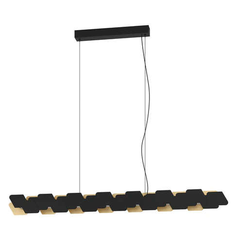 Altagracia LED Black/Gold Pendant Light
