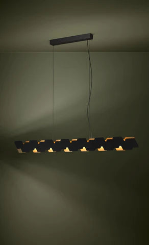 Altagracia LED Black/Gold Pendant Light