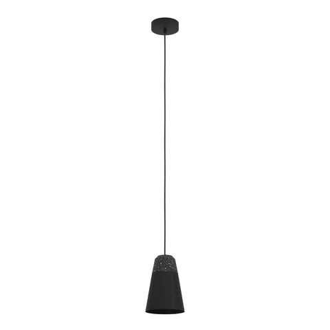 Canterras Black Metal/Terrazzo Pendant