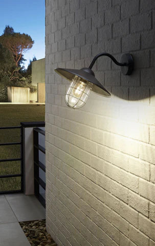Melgoa Industrial Cage Exterior Light