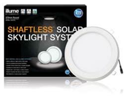 Solar LED Skylight Round White