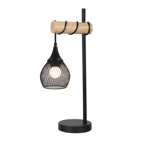 Lars Natural Oak Wood Table Lamp