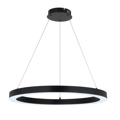Medine LED Round Halo Ring Pendant Light