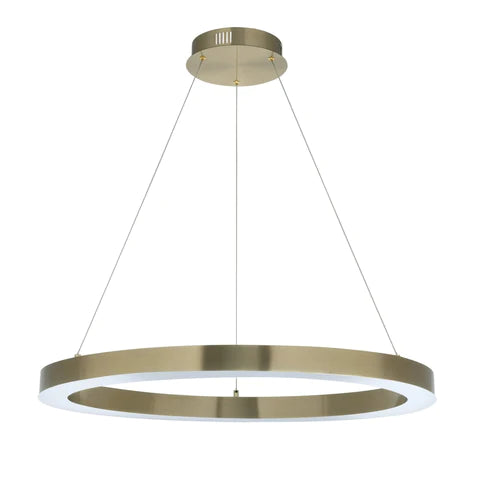 Medine LED Round Halo Ring Pendant Light