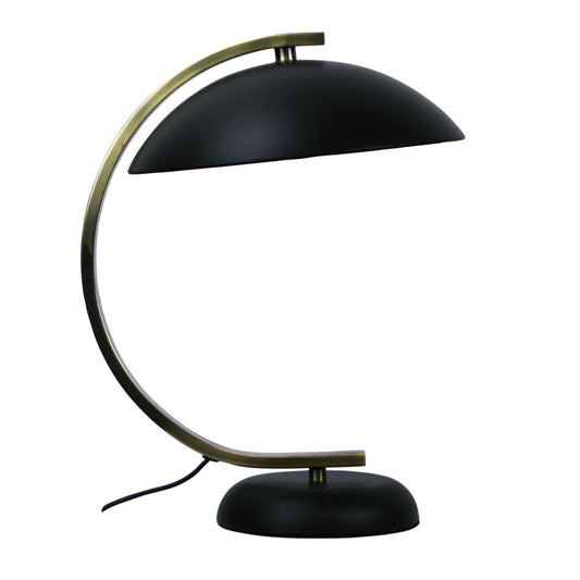 Deco Arc Black Table Lamp