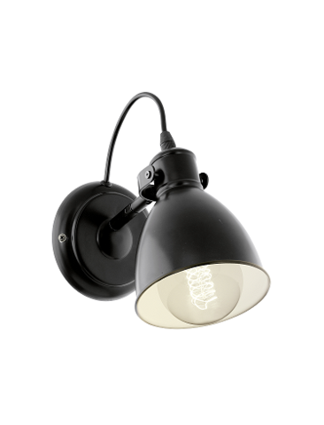 Priddy Wall Light Black