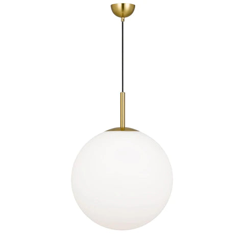 Bally Opal Ball Hanging Pendant Light