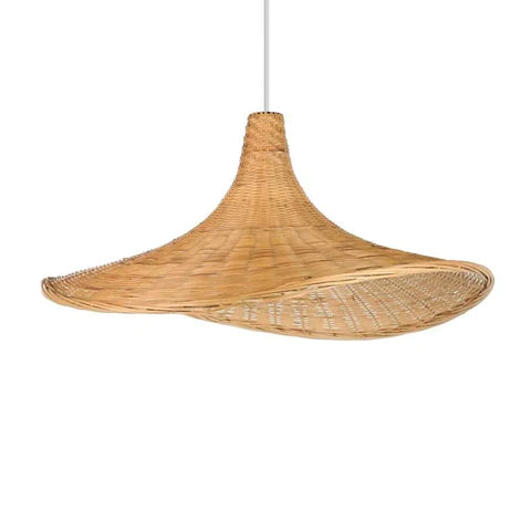 Haxley Natural Rattan Bamboo Pendant Light