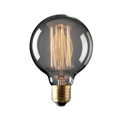 25W Incandescent sphere Filament Globe