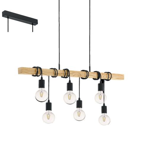 Townshend Timber Bar Pendant Light