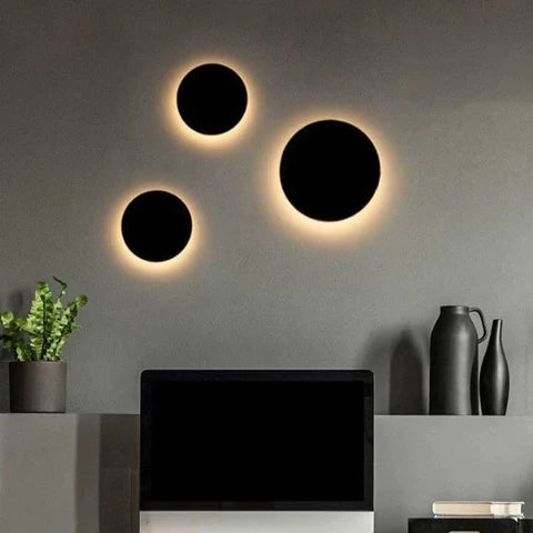 Bond II Circular Exterior LED Wall Light