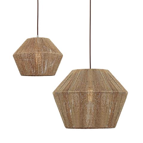 CASSIE STRING RATTAN PENDANT LIGHT