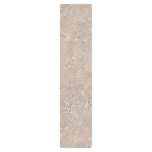 Orville LED Rectangle Travertine Backlit Stone Wall Light Natural