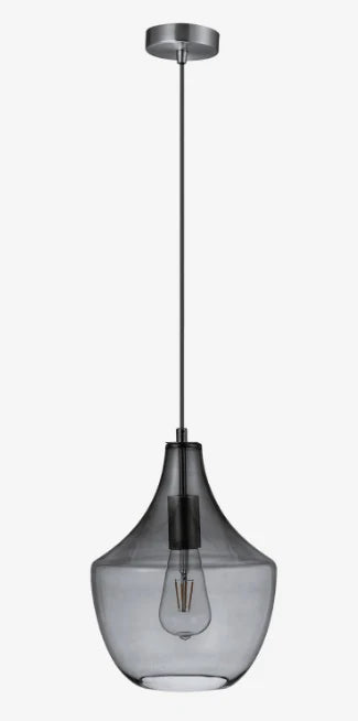 Sail 1 Light Modern Glass Pendant Light