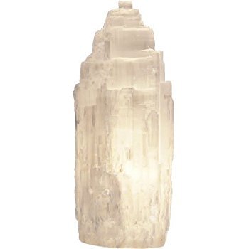 Selenite Lamp NATURAL 20-25cm