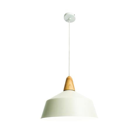 Noel Dome Pendant Light with Oak Timber