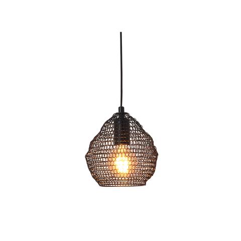 Mudag Black Metal Mesh Pendant