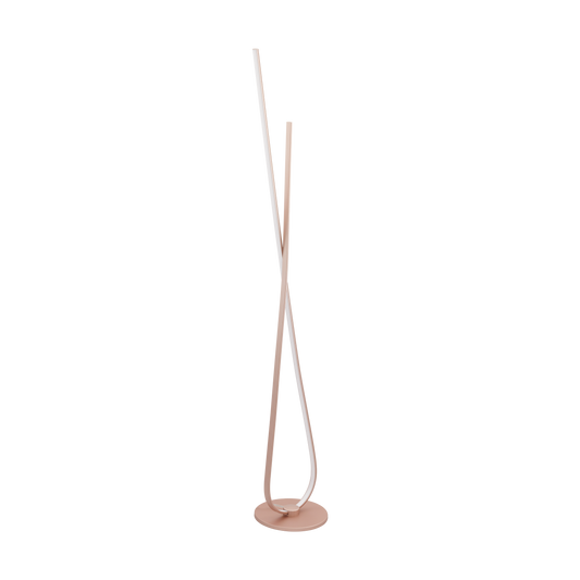 Palozza Rose Gold Floor Lamp