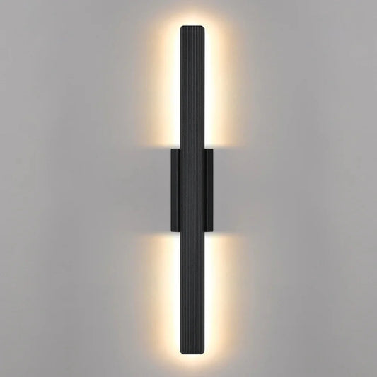 Ostel LED Ribbed Wall Exterior Light