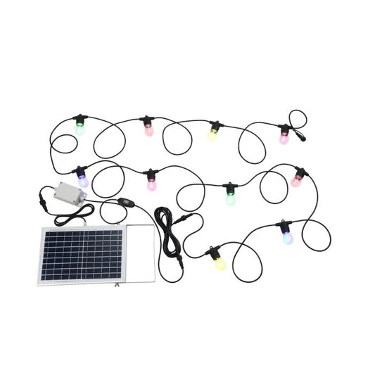 Festoon 2 Solar LED 10Lt Party Light Set