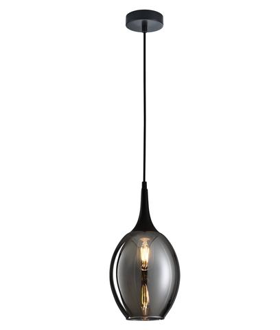 Brote 1Lt Teardrop Glass Pendant Light
