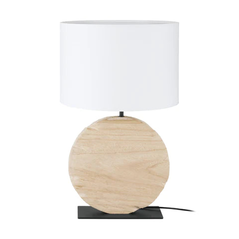 Contessore Wood Base Table Lamp