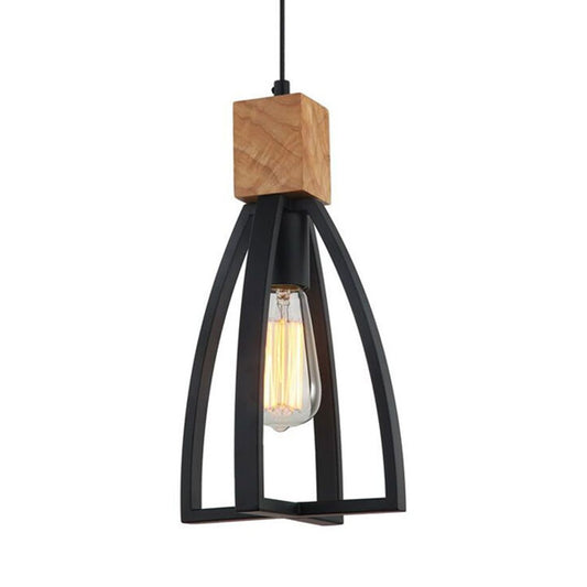 Faro 1 Light Metal Pendant Light