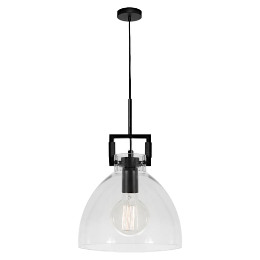 Jean 1Lt Glass Pendant Light
