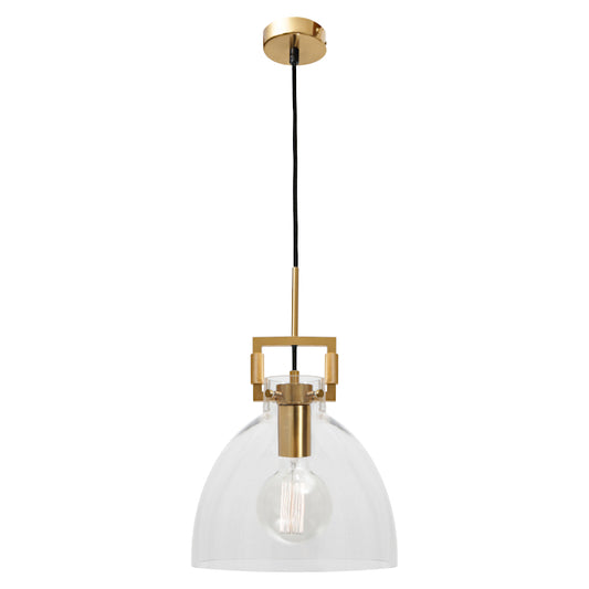 Jean 1Lt Glass Pendant Light