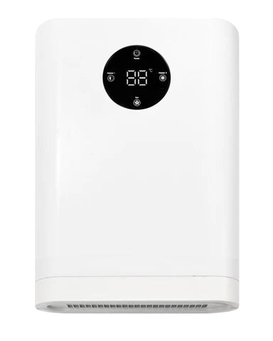 Martec Thermo Bathroom Ceramic Wall Mount Heat Fan White