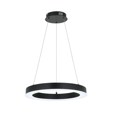 Medine LED Round Halo Ring Pendant Light