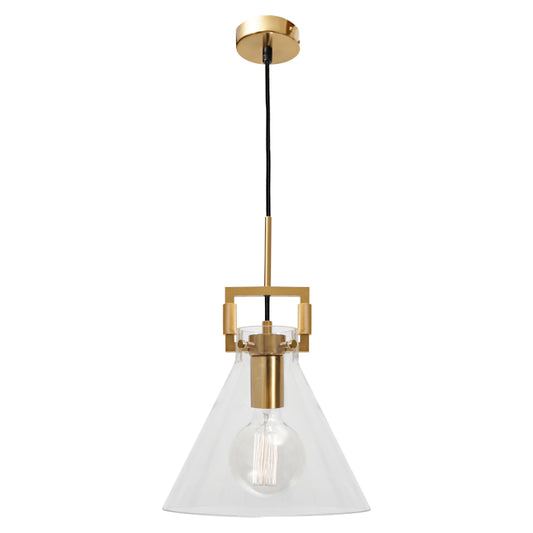 Pierre 1Lt Glass Pendant Light