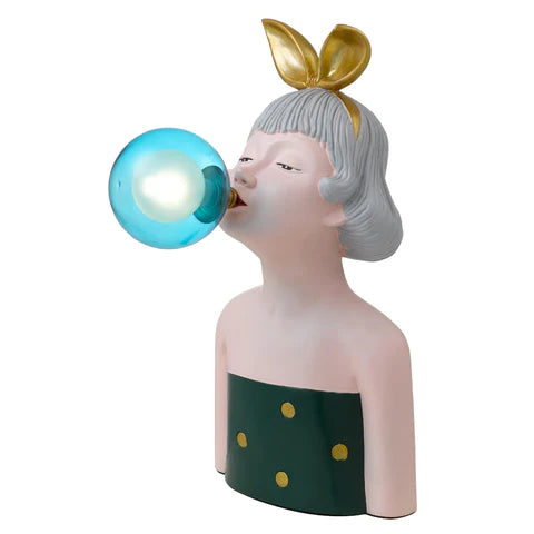 Cynthia Bubblegum 1Lt Table Lamps