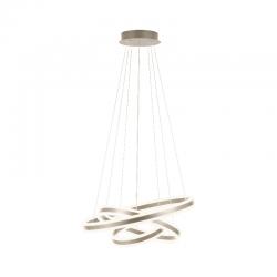 Tonarella Champagne Ring Pendant Light